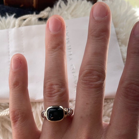 David Yurman Onyx Ring - Picture 5 of 6